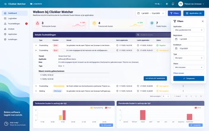 Clickker_Watcher_dashboard_web
